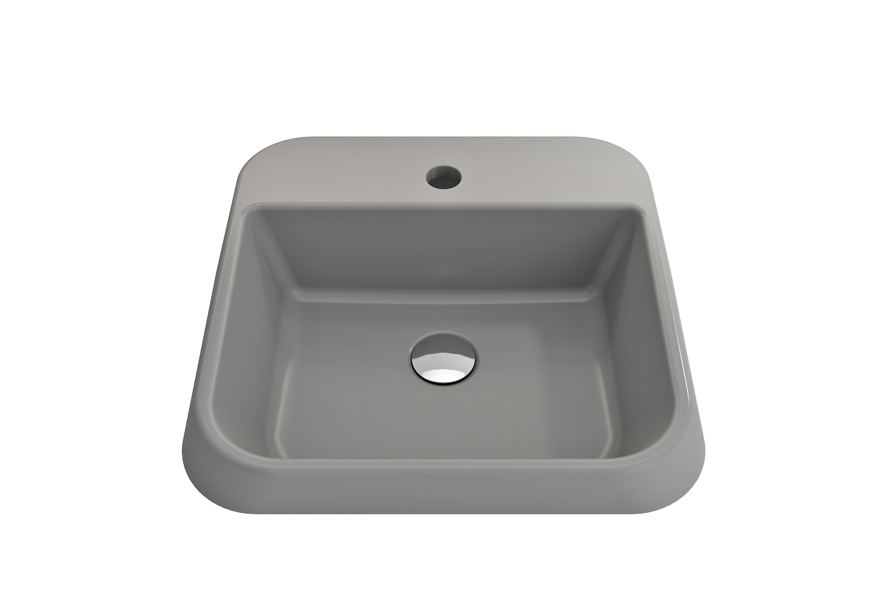 Firenze Vessel Fireclay 19.75 in. 1-Hole 1074