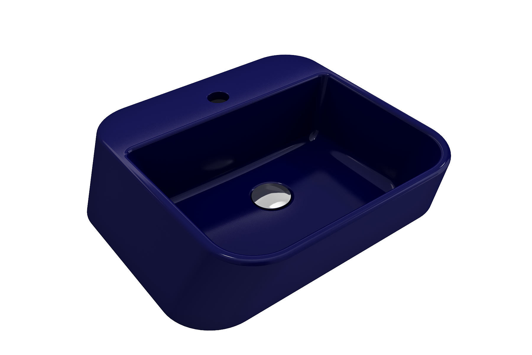 Firenze Vessel Fireclay 19.75 in. 1-Hole 1074