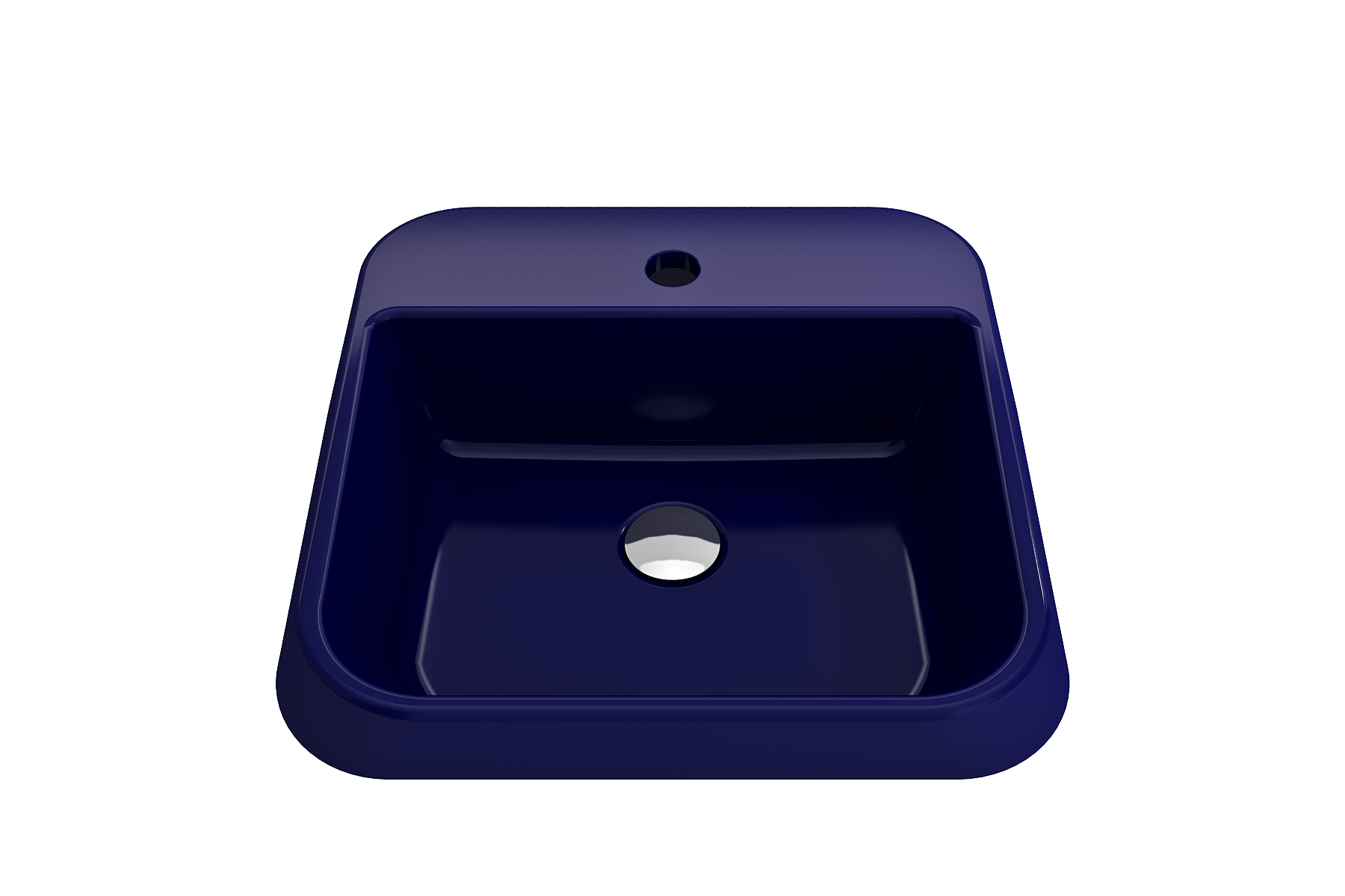 Firenze Vessel Fireclay 19.75 in. 1-Hole 1074
