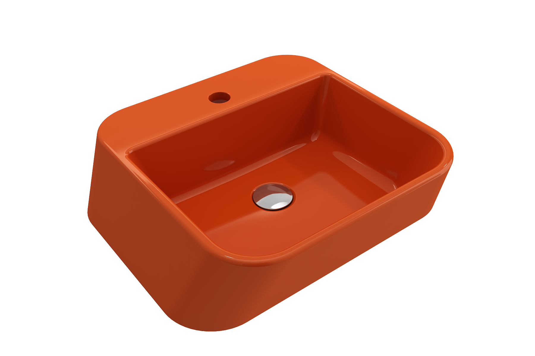 Firenze Vessel Fireclay 19.75 in. 1-Hole 1074