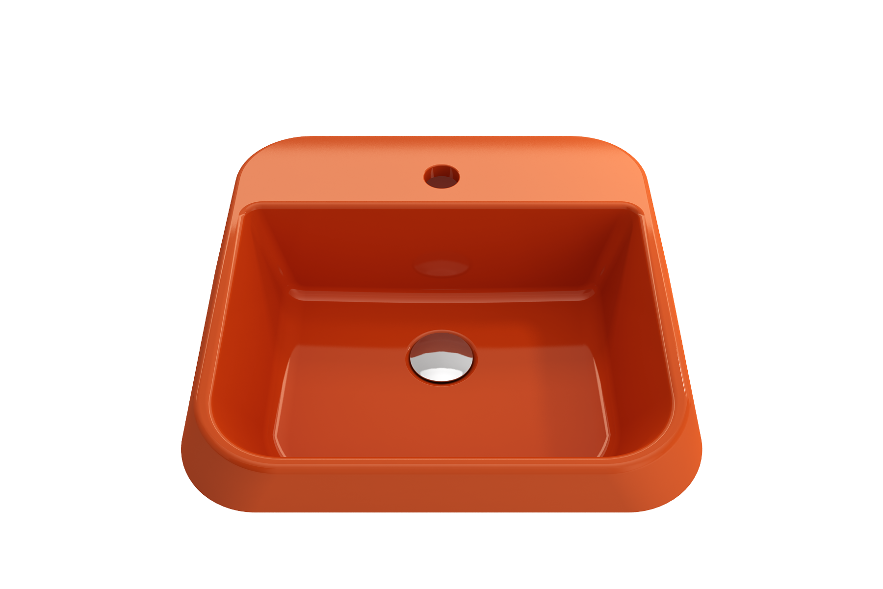 Firenze Vessel Fireclay 19.75 in. 1-Hole 1074