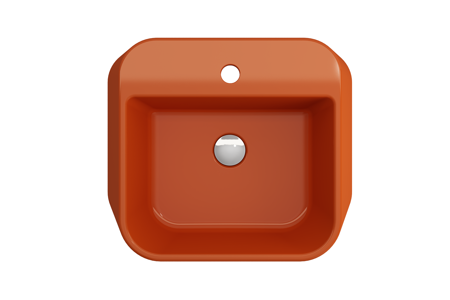 Firenze Vessel Fireclay 19.75 in. 1-Hole 1074