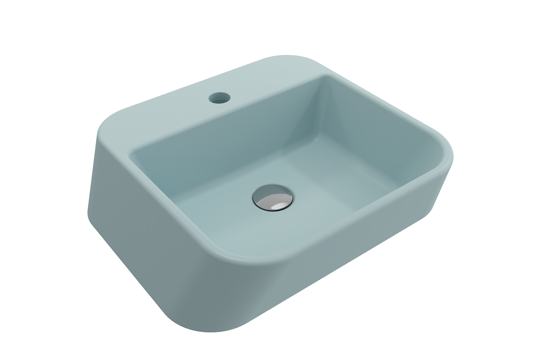Firenze Vessel Fireclay 19.75 in. 1-Hole 1074