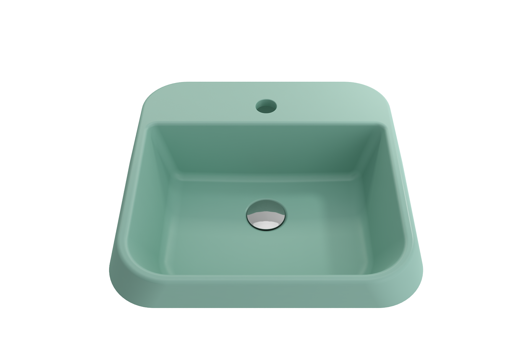 Firenze Vessel Fireclay 19.75 in. 1-Hole 1074