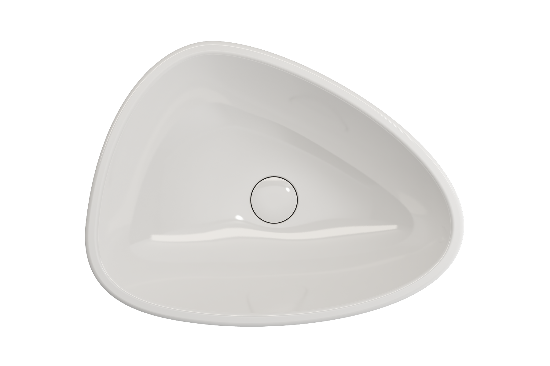 Etna Monoblock Pedestal Sink Fireclay 33.75 in. with Matching Drain Cover 1075