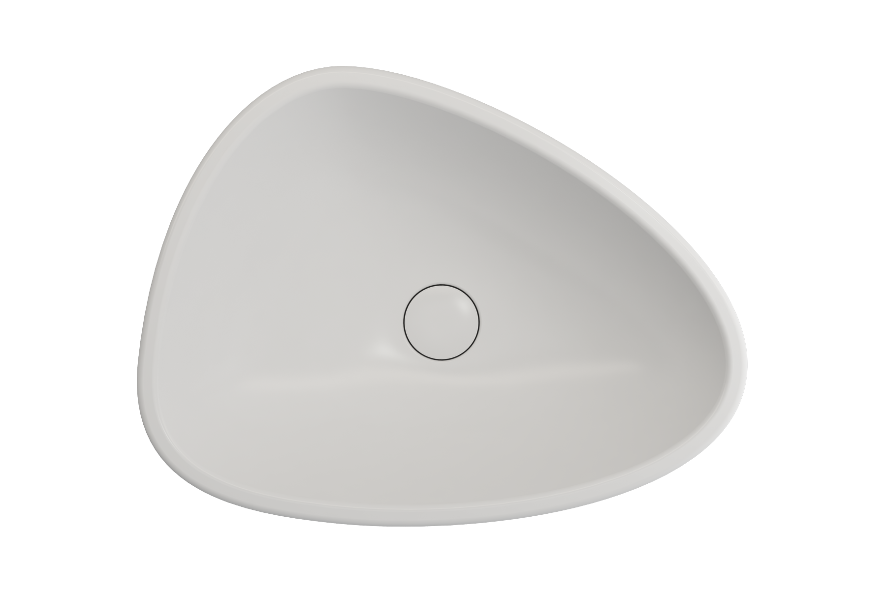 Etna Monoblock Pedestal Sink Fireclay 33.75 in. with Matching Drain Cover 1075