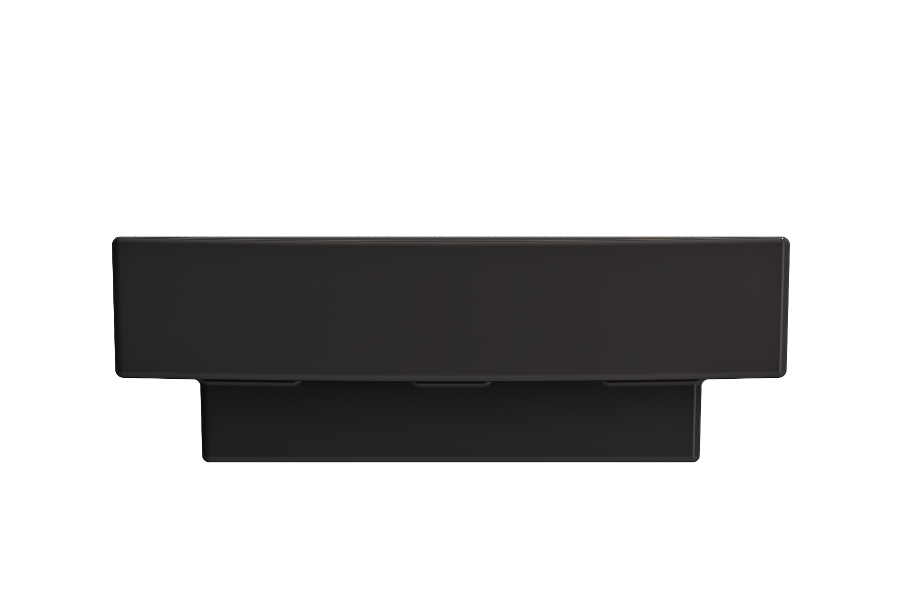 Scala Arch Wall-Mounted Sink Fireclay 19 in. 1-Hole 1076