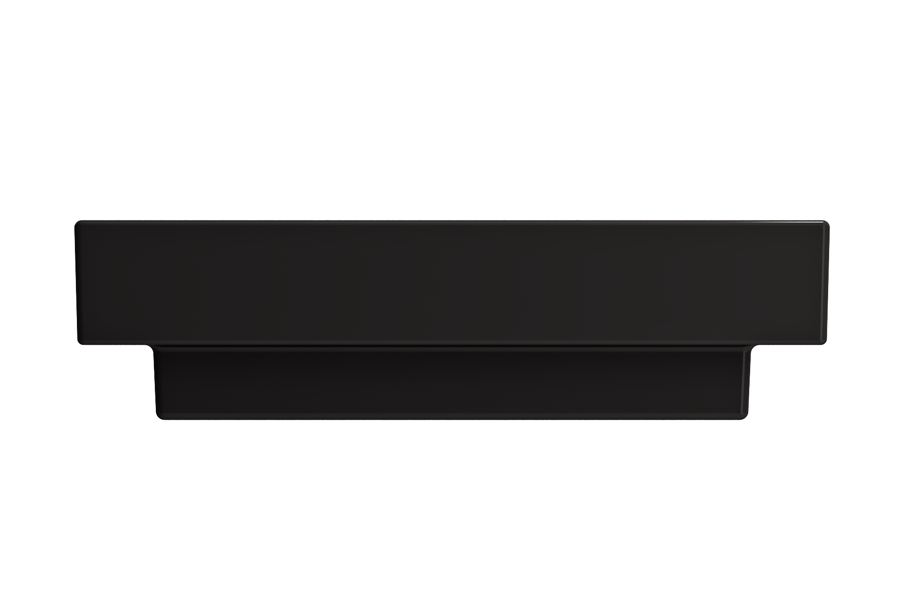 Scala Arch Wall-Mounted Sink Fireclay 23.75 in. 1-Hole 1077