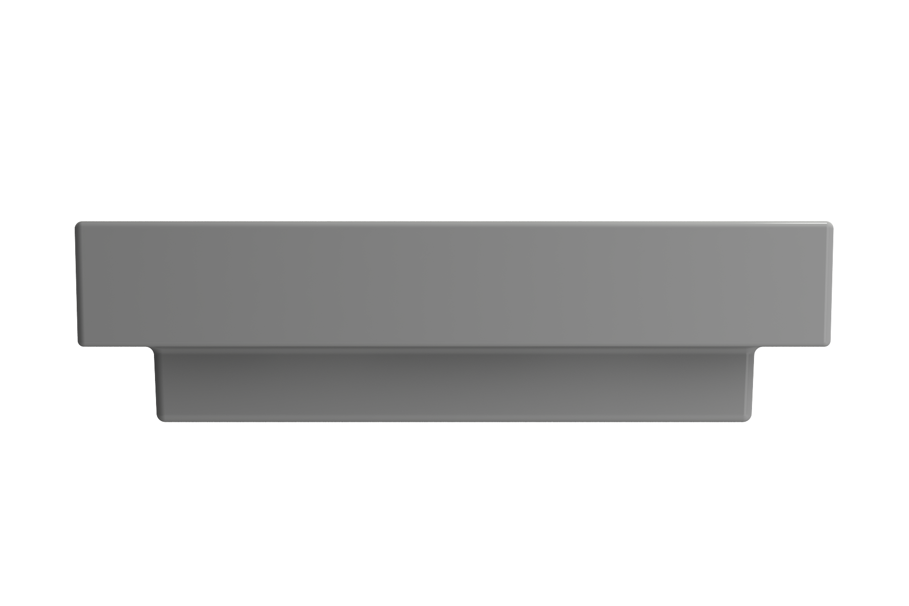 Scala Arch Wall-Mounted Sink Fireclay 23.75 in. 1-Hole 1077