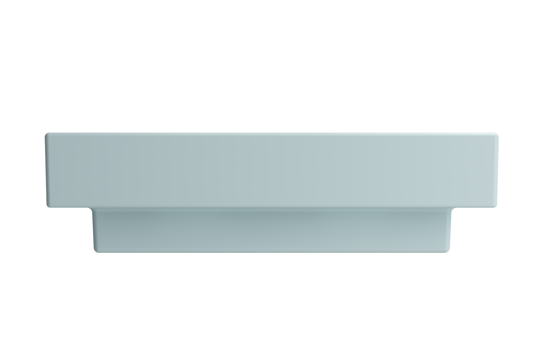 Scala Arch Wall-Mounted Sink Fireclay 23.75 in. 1-Hole 1077
