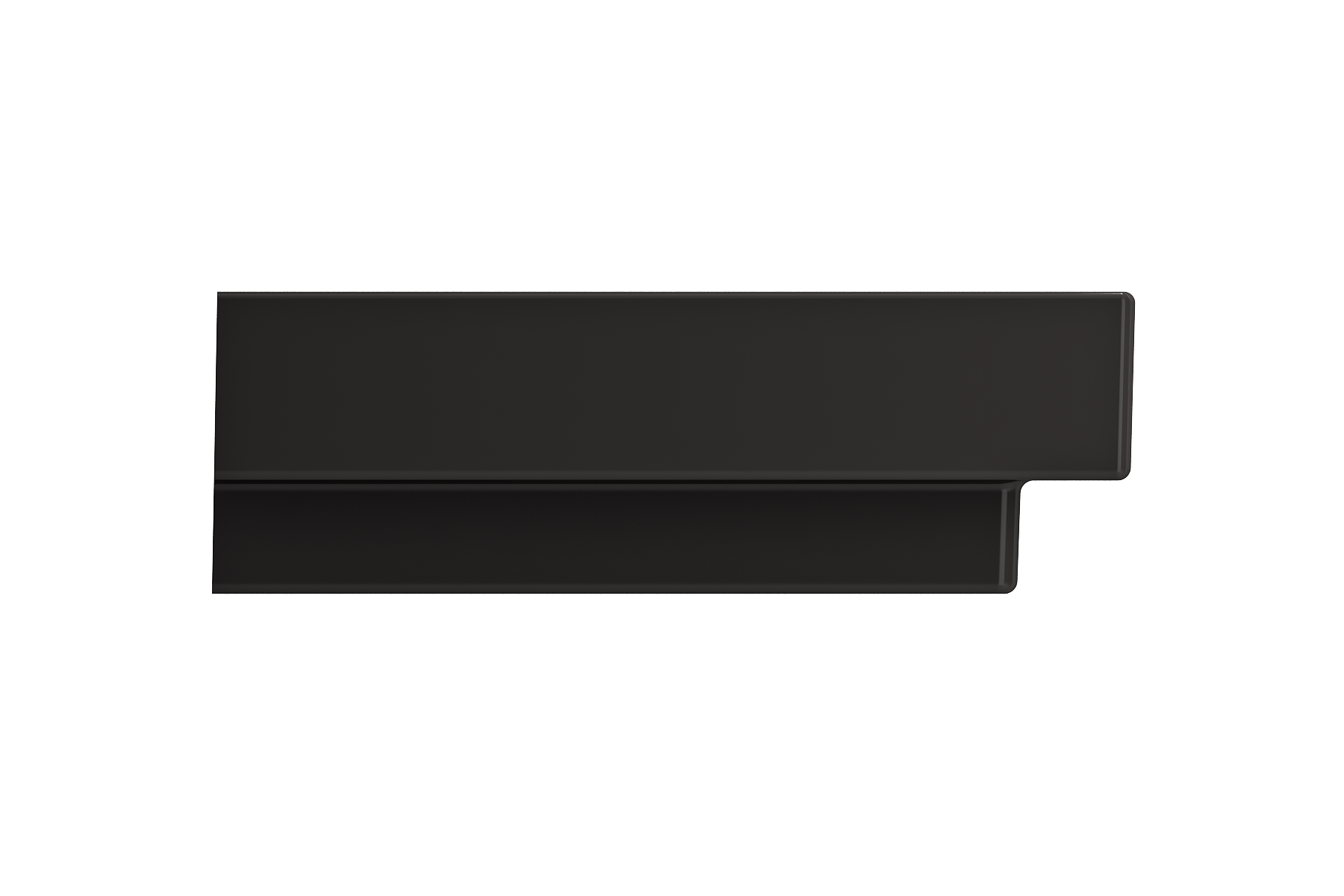Scala Arch Wall-Mounted Sink Fireclay 32 in. 1-Hole 1078