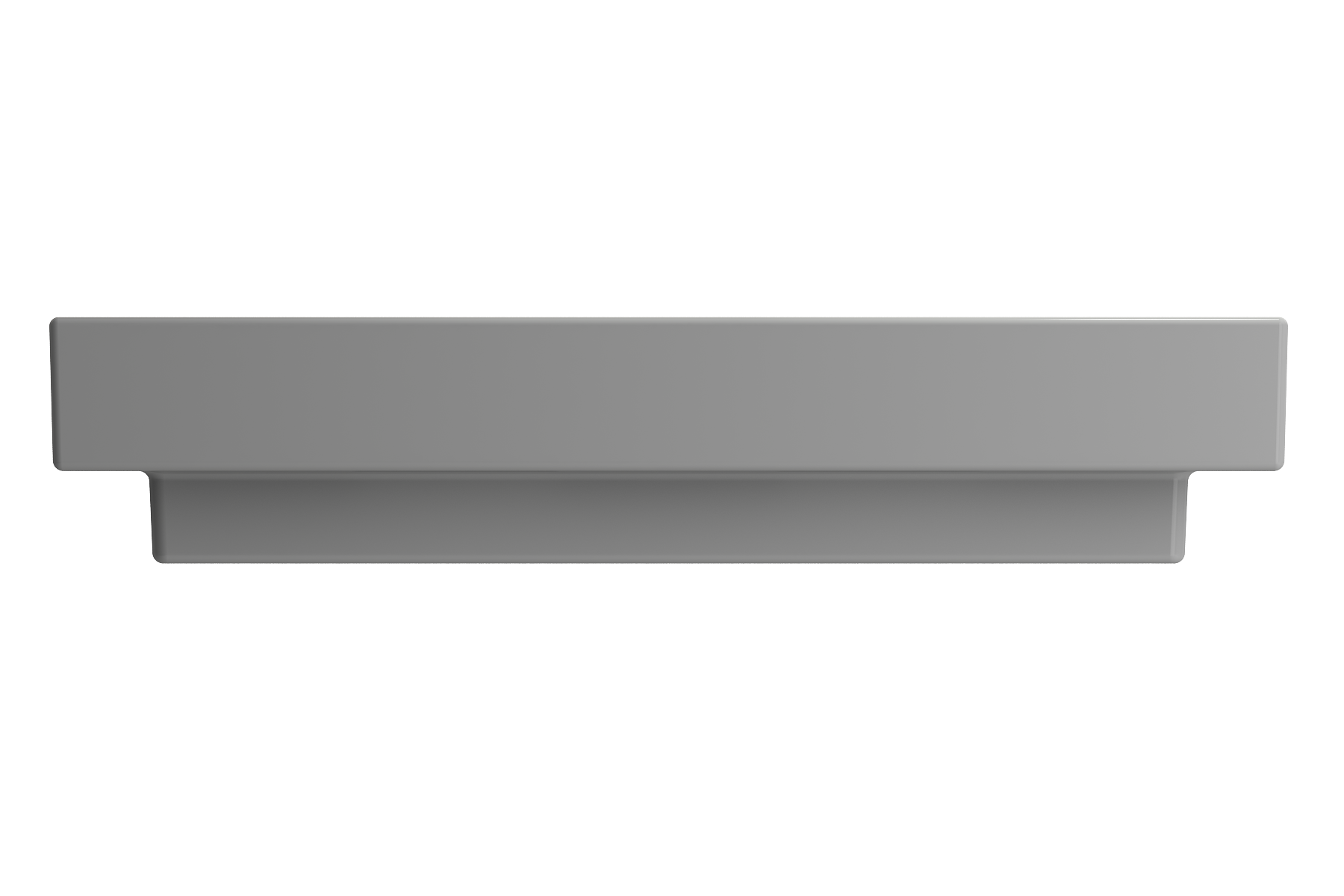 Scala Arch Wall-Mounted Sink Fireclay 32 in. 1-Hole 1078