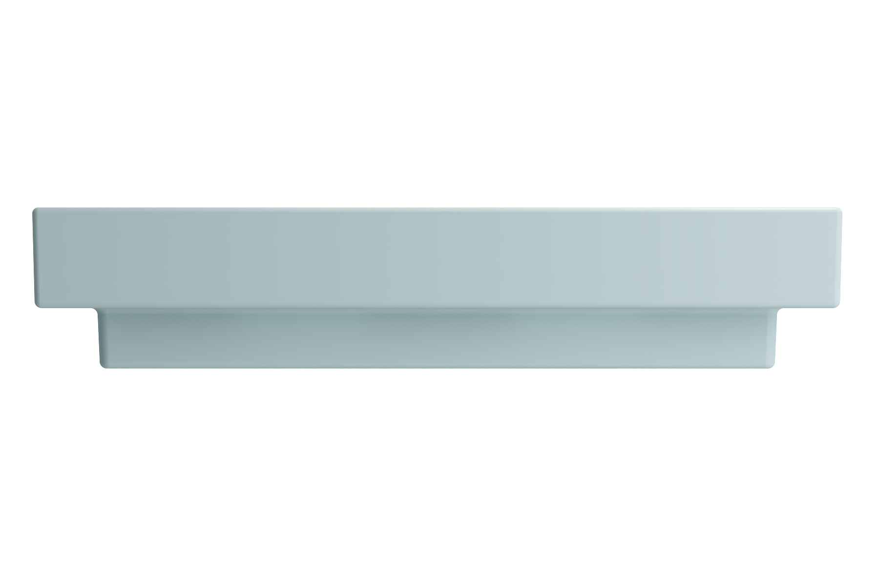 Scala Arch Wall-Mounted Sink Fireclay 32 in. 3-Hole 1078