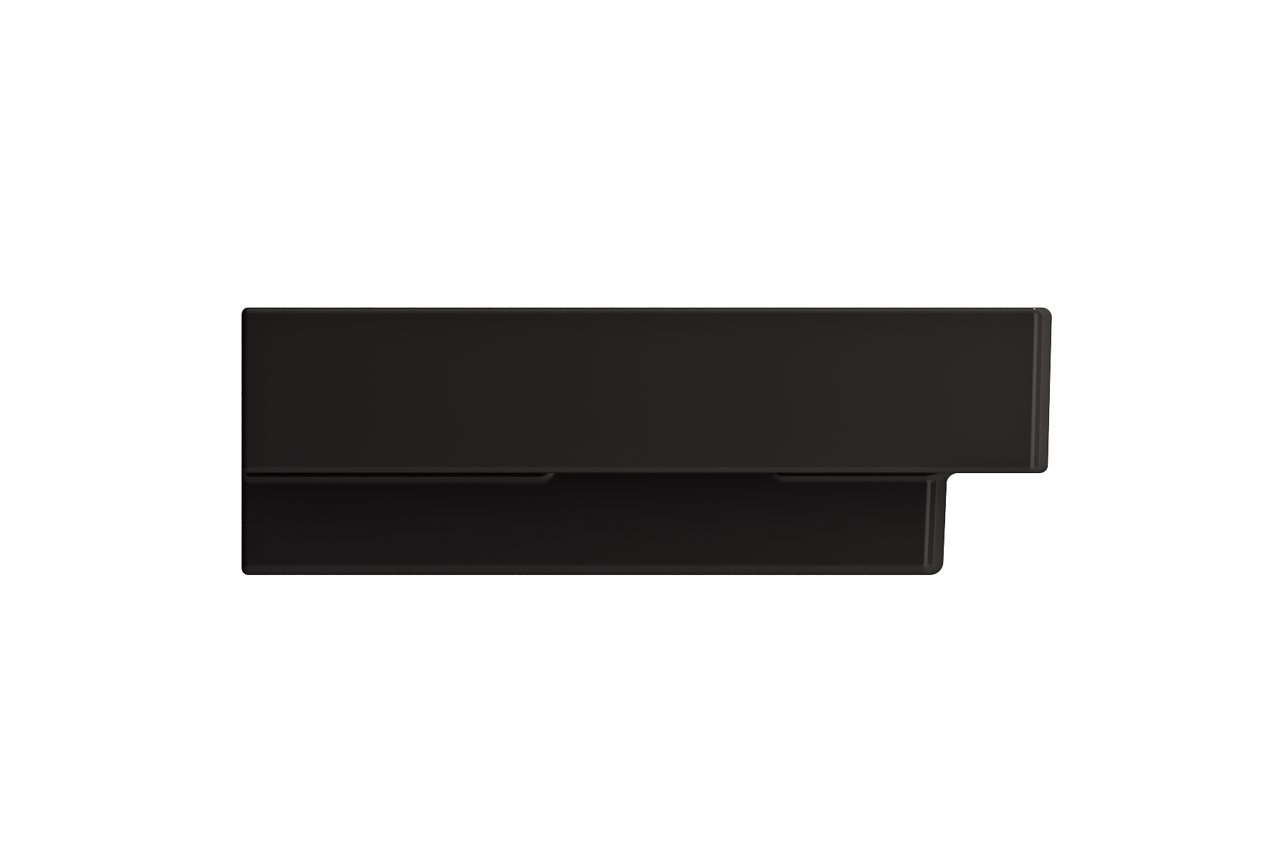 Scala Arch Wall-Mounted Sink Fireclay 39.75 in. 3-Hole 1079