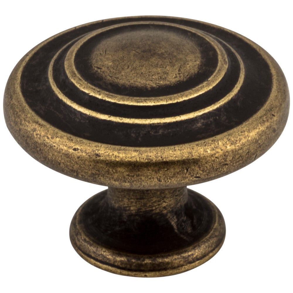 Hardware Resources 1-5/16" Diameter Satin Nickel Round Arcadia Cabinet Knob