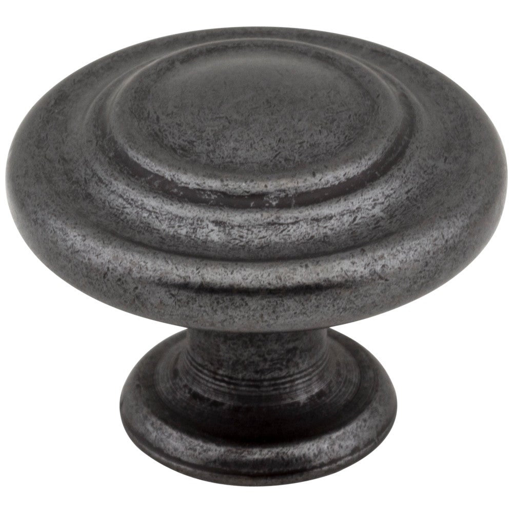 Hardware Resources 1-5/16" Diameter Satin Nickel Round Arcadia Cabinet Knob