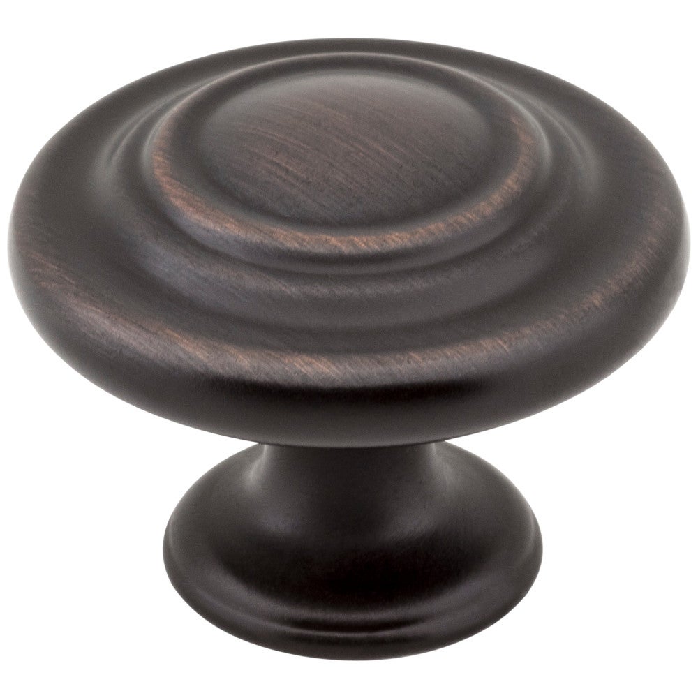 Hardware Resources 1-5/16" Diameter Satin Nickel Round Arcadia Cabinet Knob