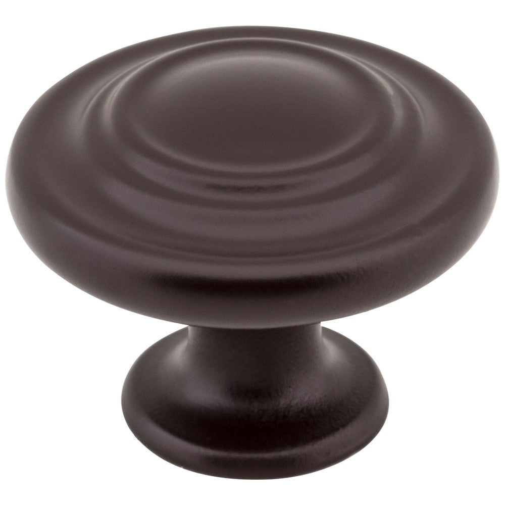 Hardware Resources 1-5/16" Diameter Satin Nickel Round Arcadia Cabinet Knob