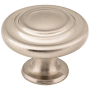 Hardware Resources 1-5/16" Diameter Satin Nickel Round Arcadia Cabinet Knob
