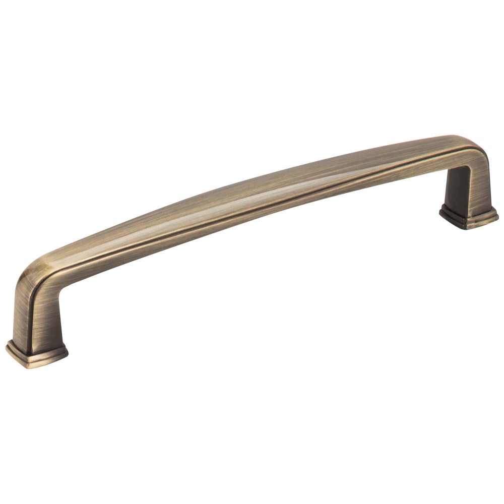 Hardware Resources 96 mm Center-to-Center Satin Nickel Square Milan 1 Cabinet Pull