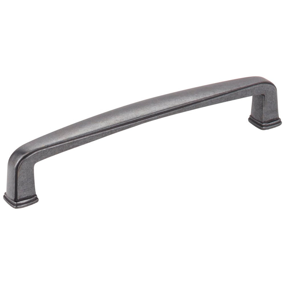 Hardware Resources 96 mm Center-to-Center Satin Nickel Square Milan 1 Cabinet Pull