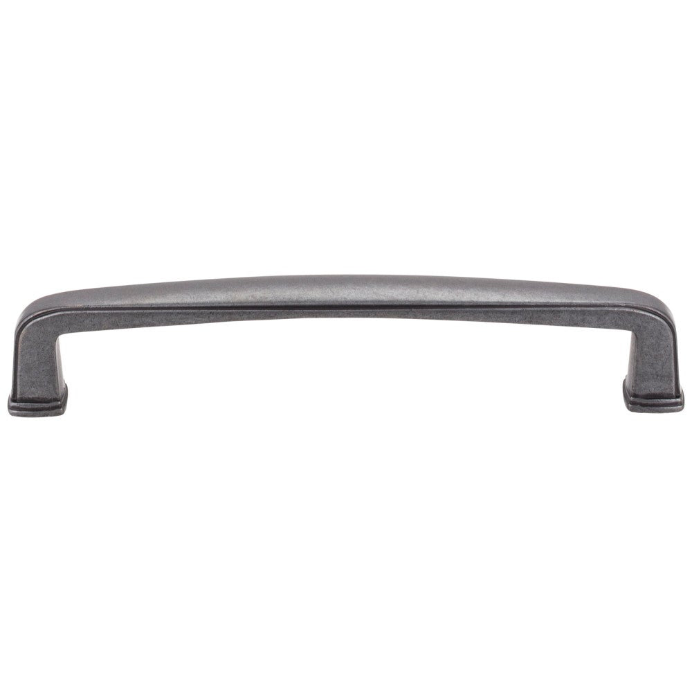 Hardware Resources 96 mm Center-to-Center Satin Nickel Square Milan 1 Cabinet Pull