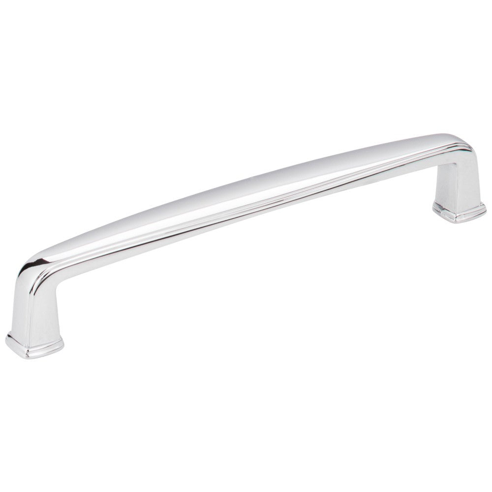 Hardware Resources 96 mm Center-to-Center Satin Nickel Square Milan 1 Cabinet Pull