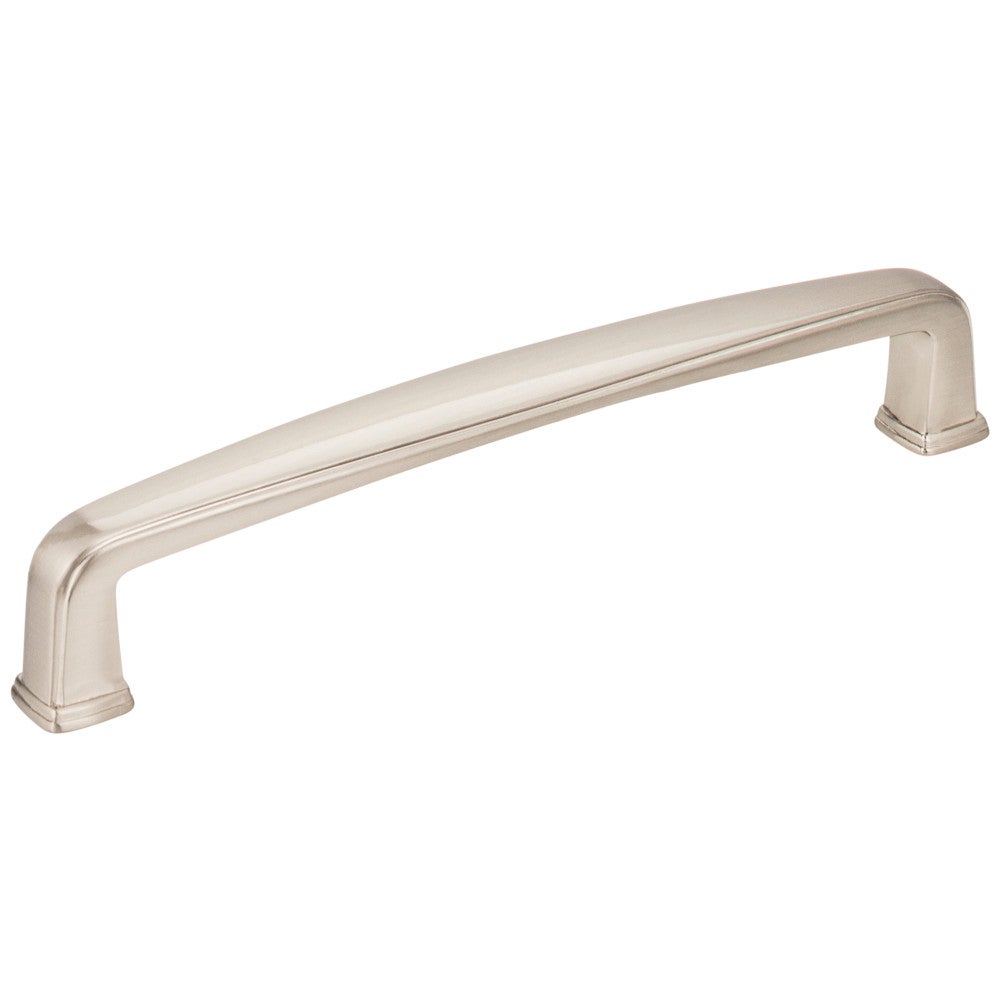 Hardware Resources 96 mm Center-to-Center Satin Nickel Square Milan 1 Cabinet Pull