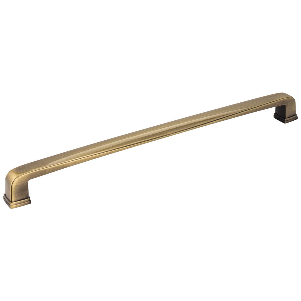 Hardware Resources 96 mm Center-to-Center Satin Nickel Square Milan 1 Cabinet Pull