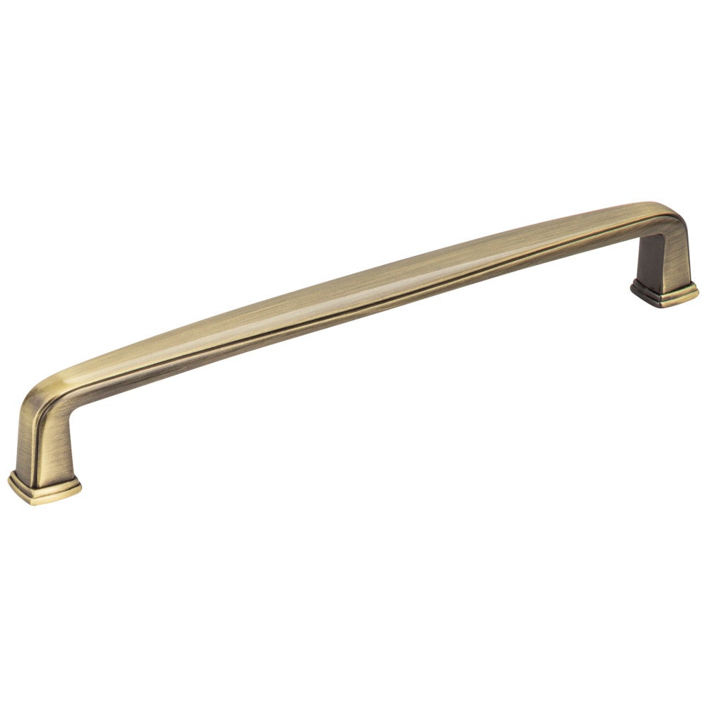 Hardware Resources 96 mm Center-to-Center Satin Nickel Square Milan 1 Cabinet Pull