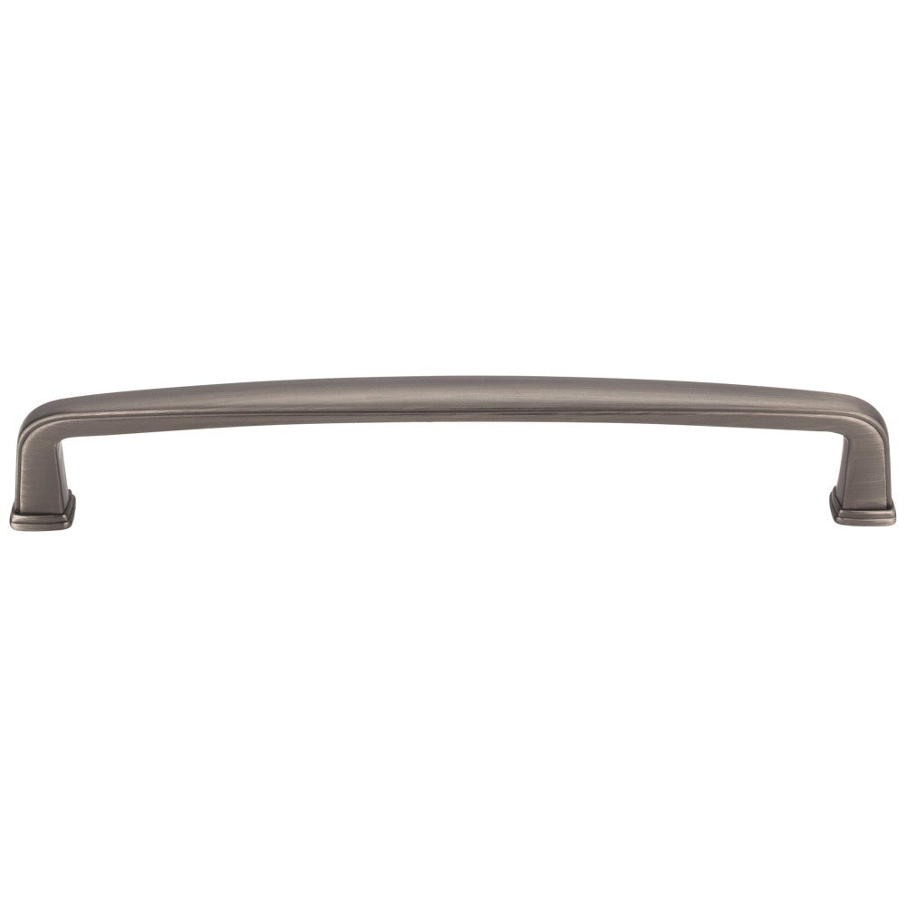 Hardware Resources 96 mm Center-to-Center Satin Nickel Square Milan 1 Cabinet Pull