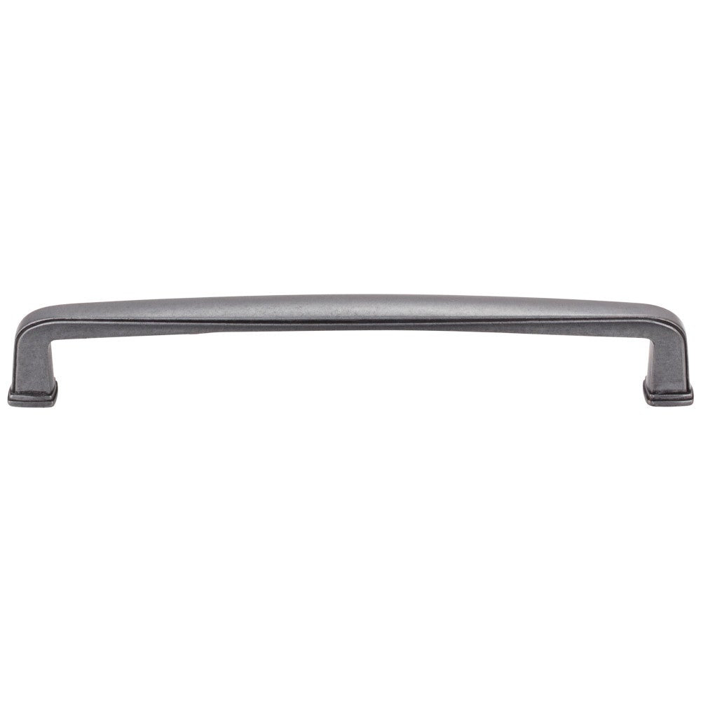 Hardware Resources 96 mm Center-to-Center Satin Nickel Square Milan 1 Cabinet Pull
