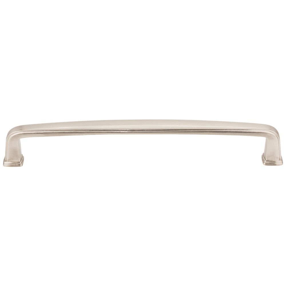 Hardware Resources 96 mm Center-to-Center Satin Nickel Square Milan 1 Cabinet Pull