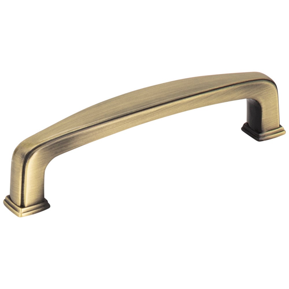 Hardware Resources 96 mm Center-to-Center Satin Nickel Square Milan 1 Cabinet Pull
