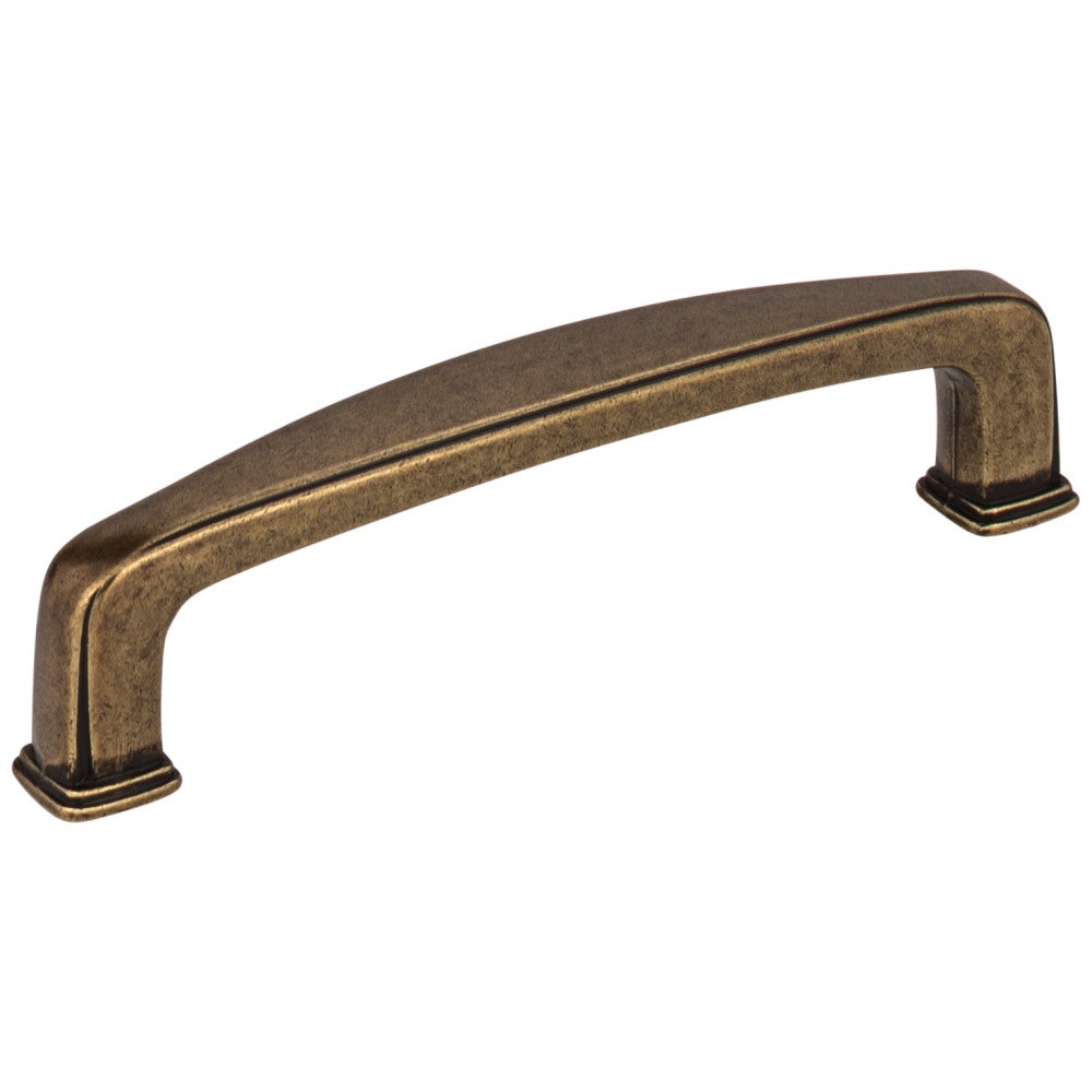 Hardware Resources 96 mm Center-to-Center Satin Nickel Square Milan 1 Cabinet Pull