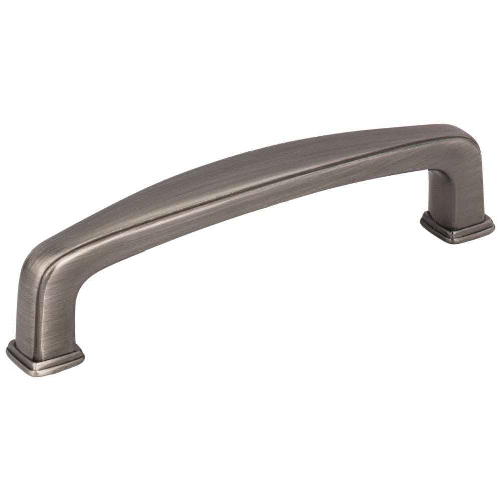 Hardware Resources 96 mm Center-to-Center Satin Nickel Square Milan 1 Cabinet Pull
