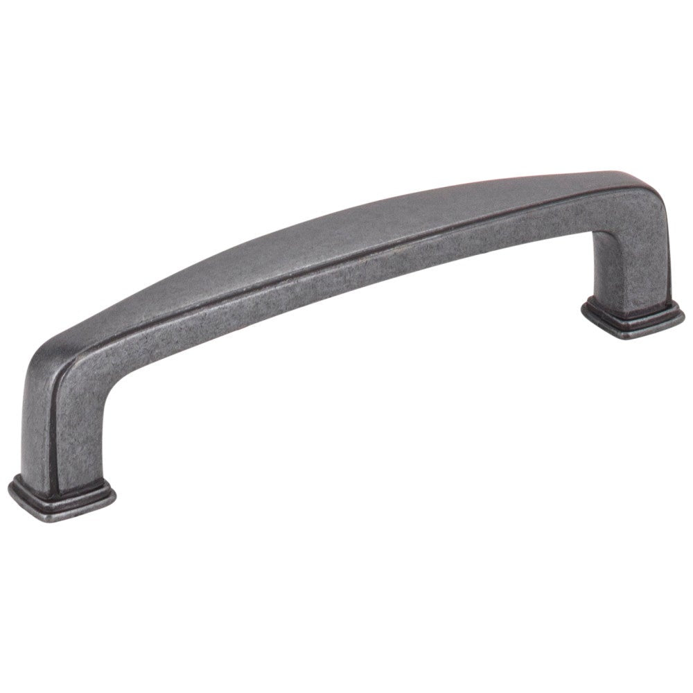 Hardware Resources 96 mm Center-to-Center Satin Nickel Square Milan 1 Cabinet Pull