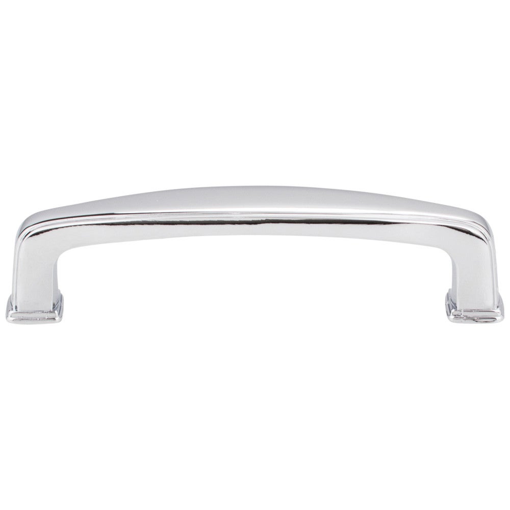 Hardware Resources 96 mm Center-to-Center Satin Nickel Square Milan 1 Cabinet Pull