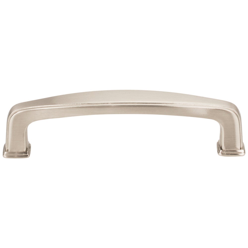 Hardware Resources 96 mm Center-to-Center Satin Nickel Square Milan 1 Cabinet Pull