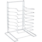 7 Slot Wall Mounted Pizza Pan Rack