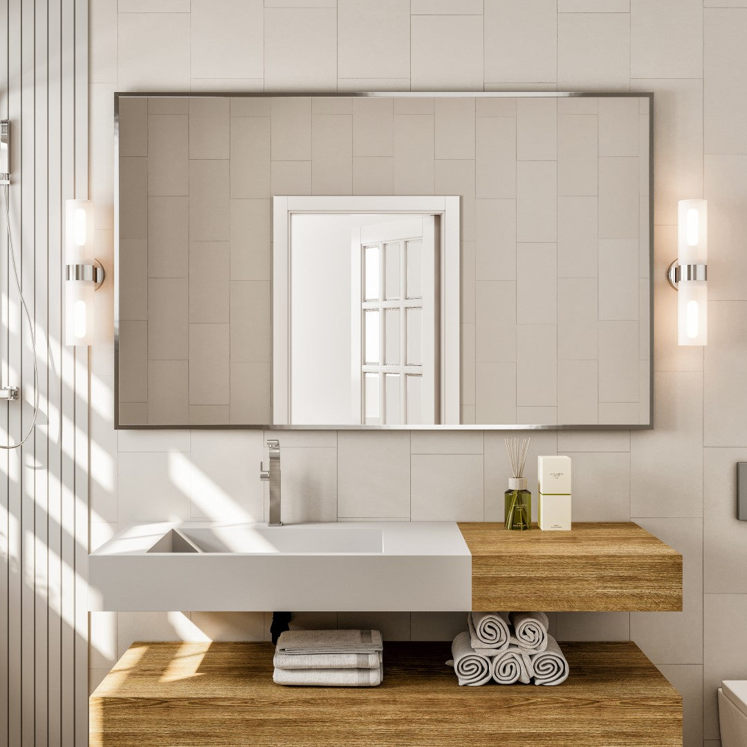 Eviva Sax Metal Framed Mirror