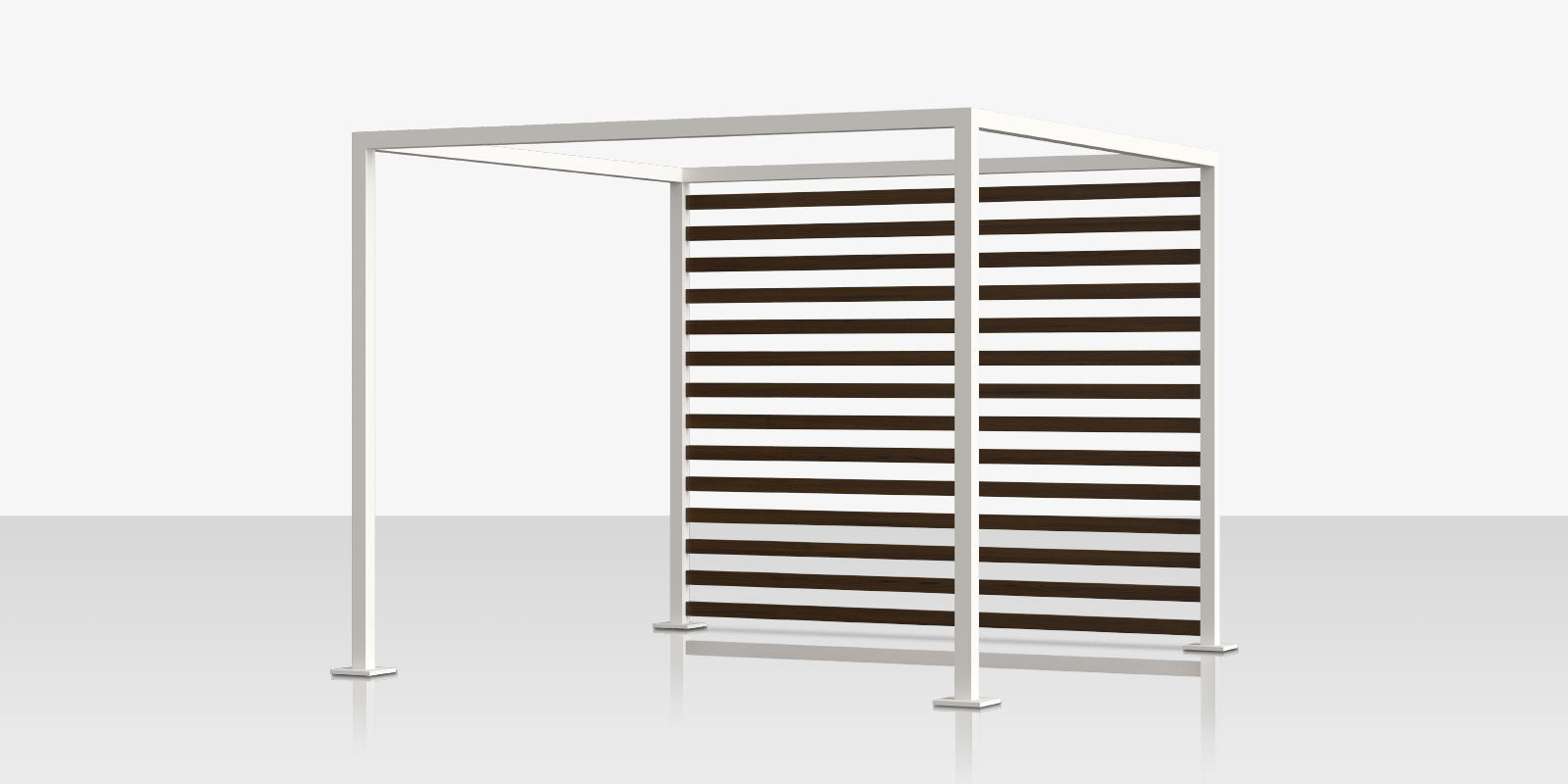 Breeze Cabana Wood Grain Slats