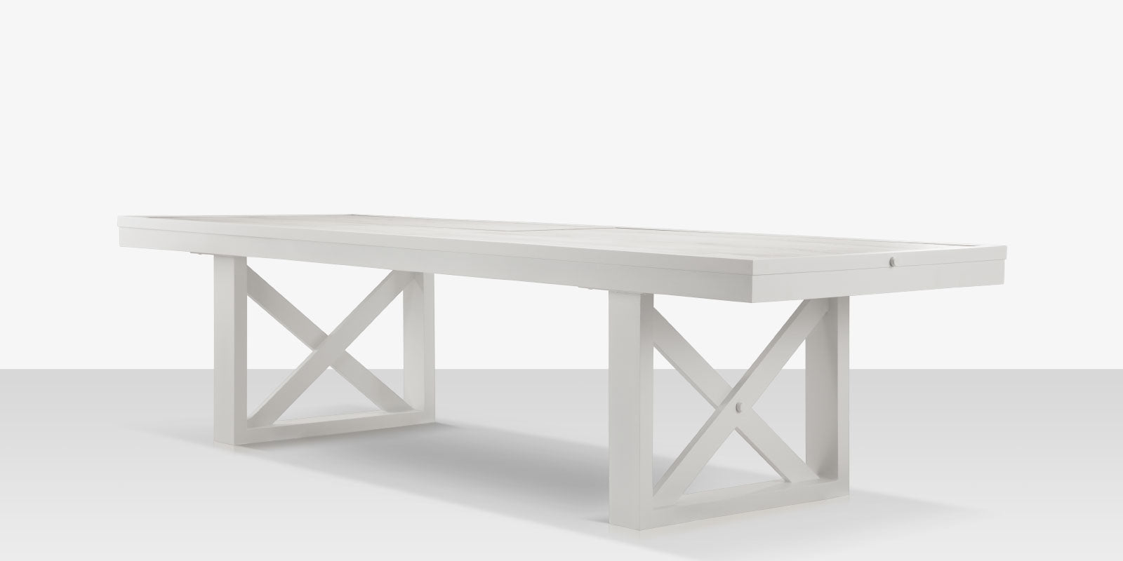 Contemporary Bases Square X Style Dining Table Base (set of two)