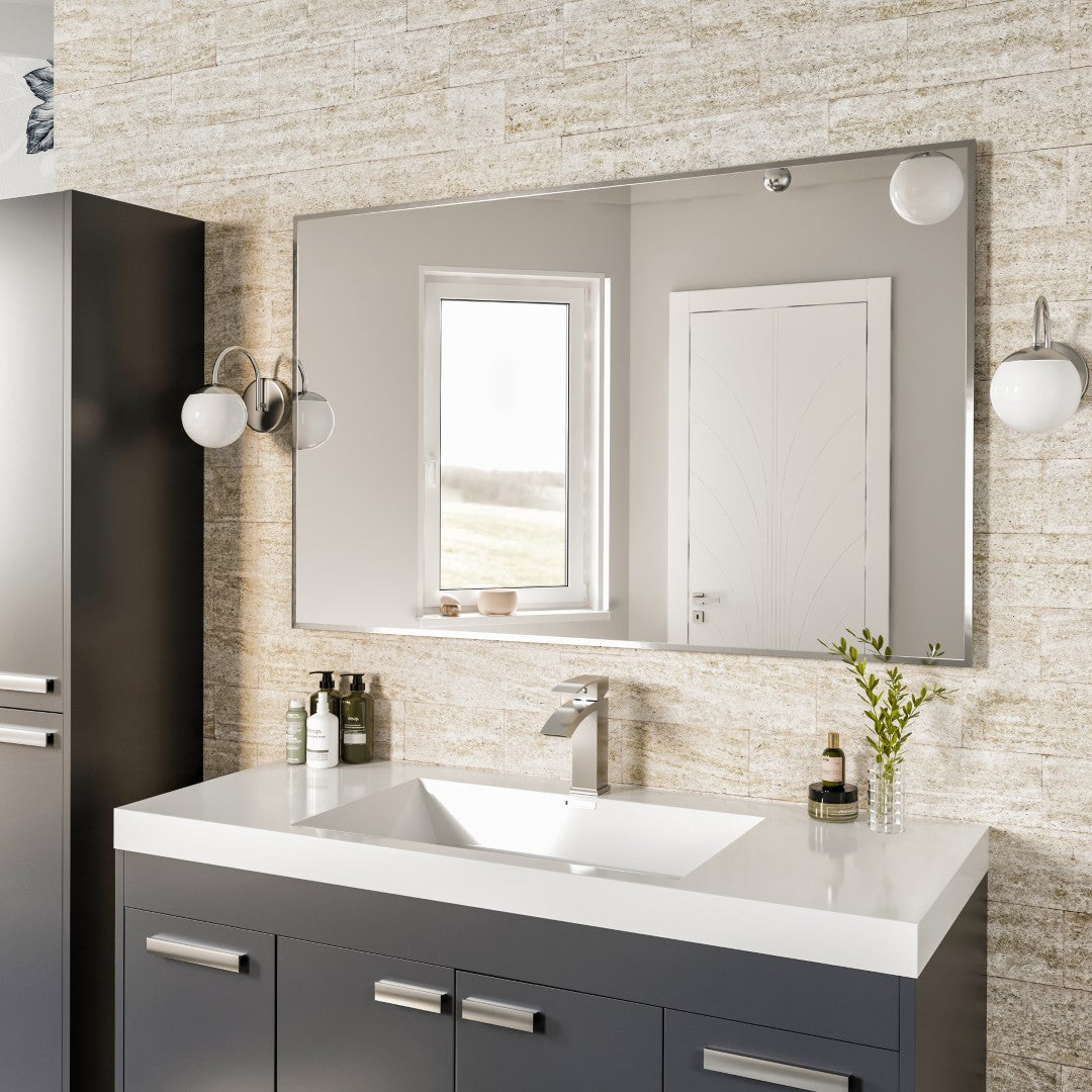Eviva Sax Metal Framed Mirror