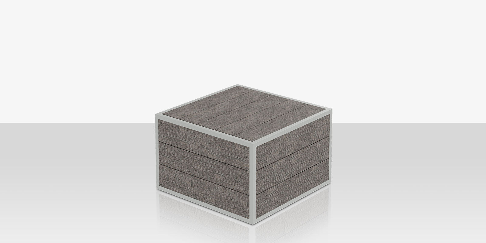 Mod Ottoman Slatted
