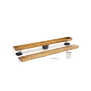 Flusso 24" Decorative Linear Drain with 2" Outlet – 11.LDR.2403