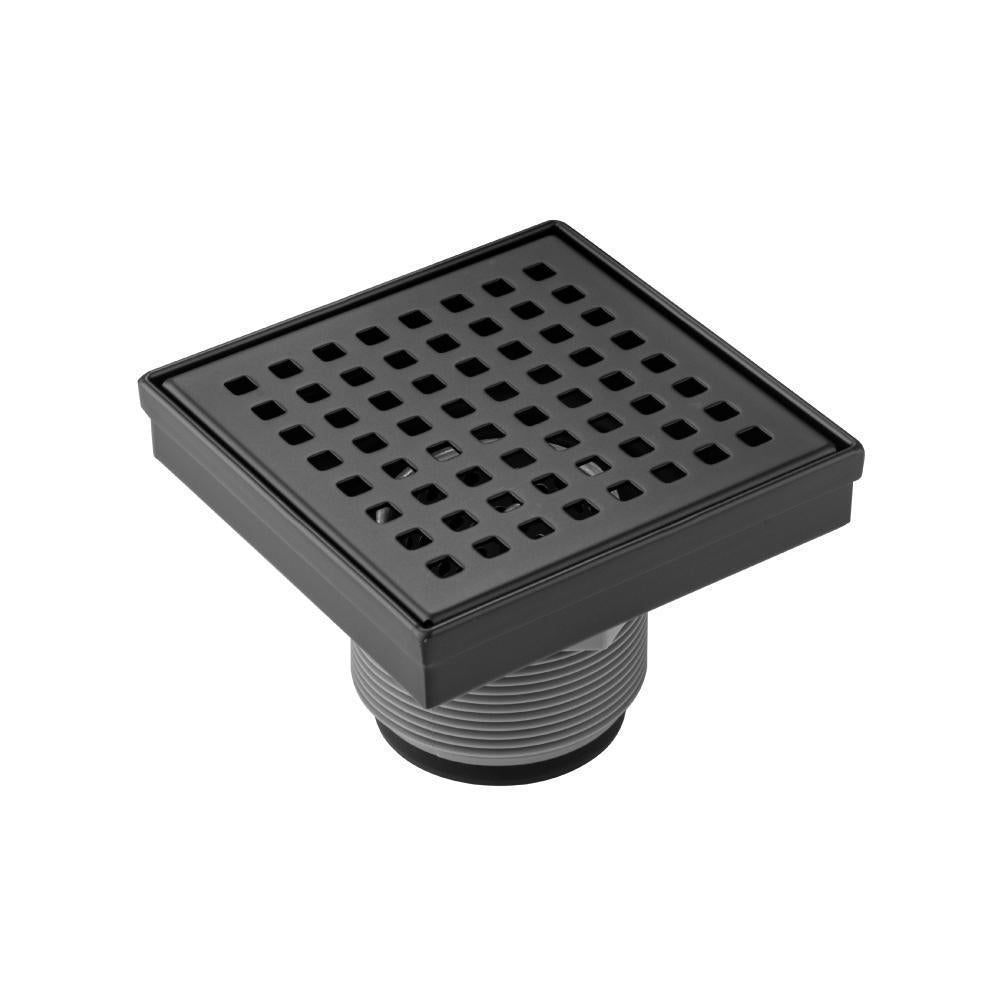 Flusso 11.SQD.0404 4" Decorative Floor Drain with 2" Outlet