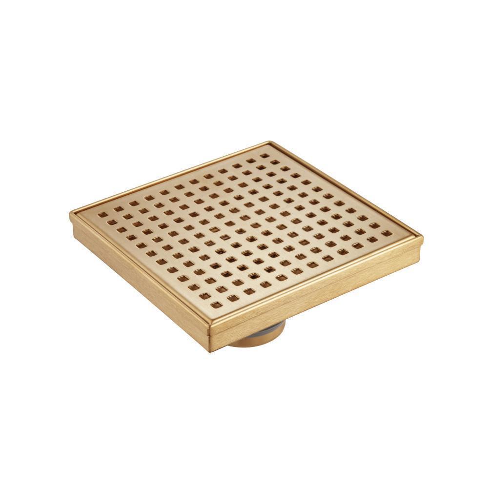 Flusso 11.SQD.0606 6" Decorative Floor Drain with 2" Outlet