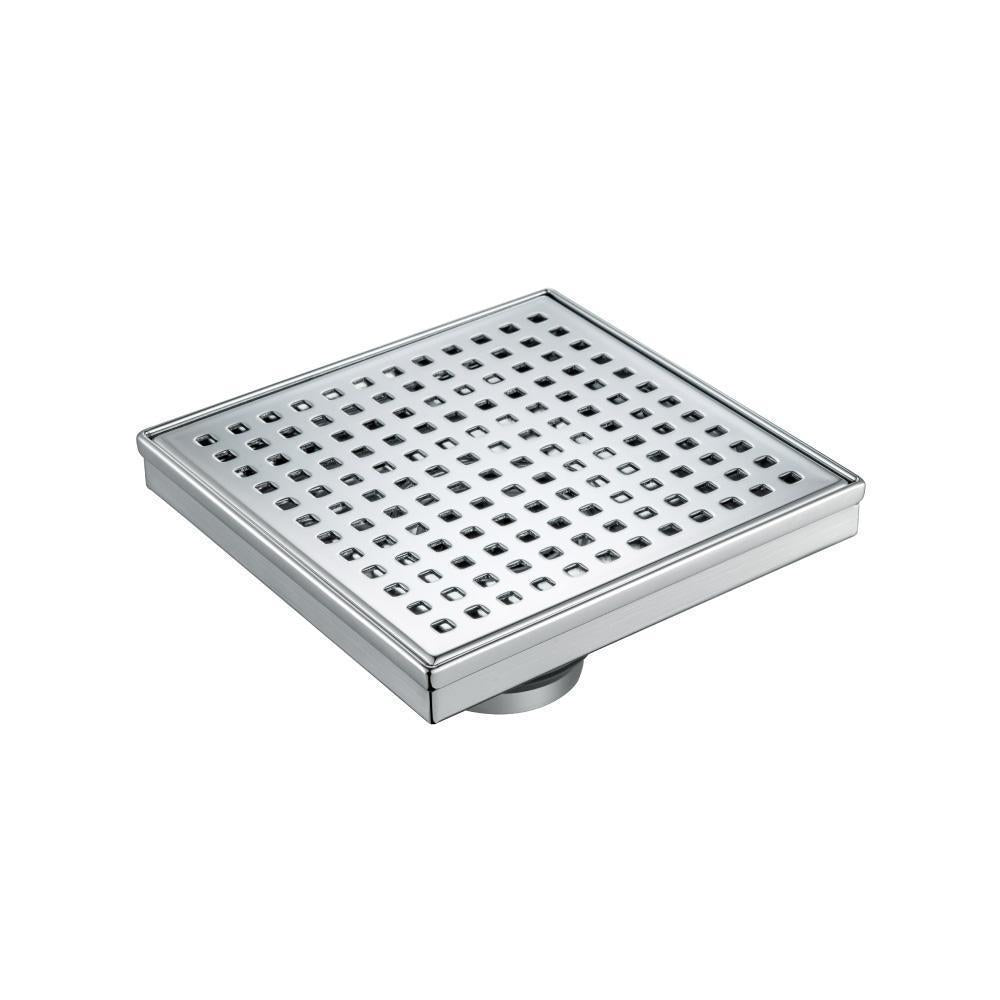 Flusso 11.SQD.0606 6" Decorative Floor Drain with 2" Outlet