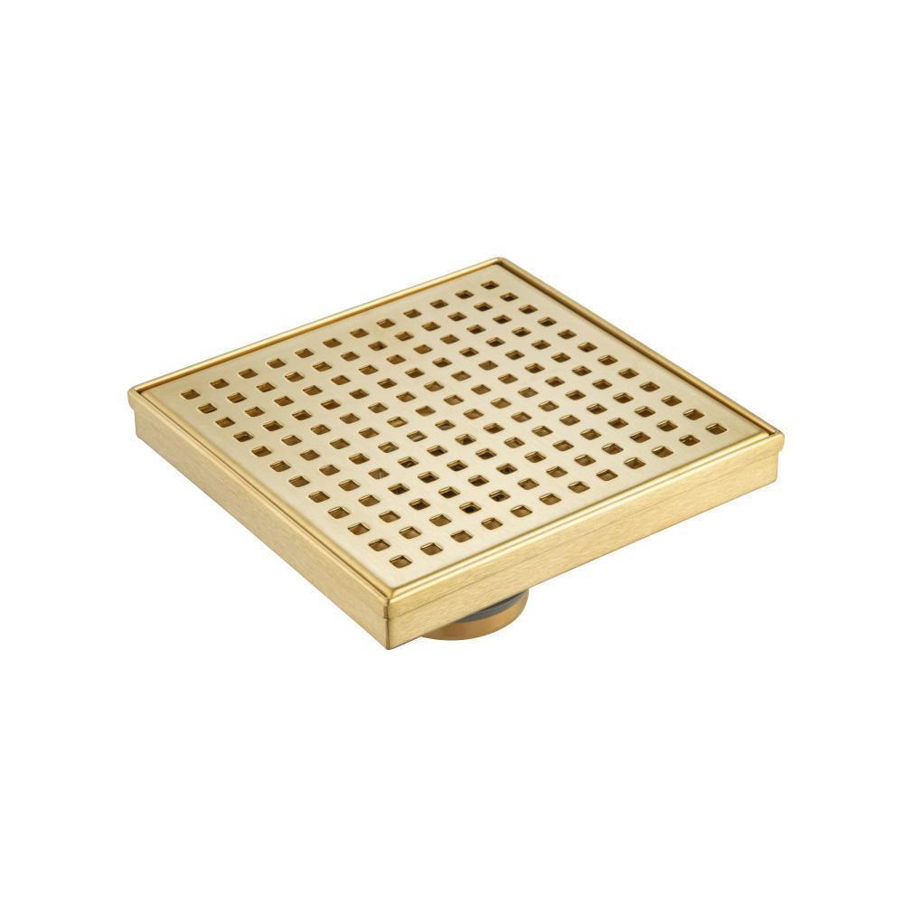 Flusso 11.SQD.0606 6" Decorative Floor Drain with 2" Outlet